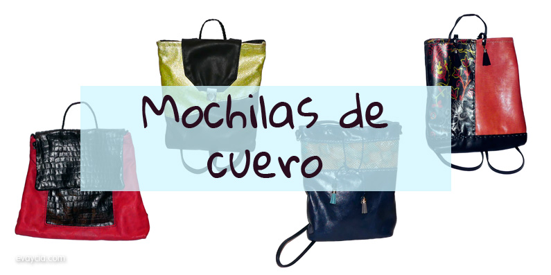 Mochilas de cuero #2 : ejemplos